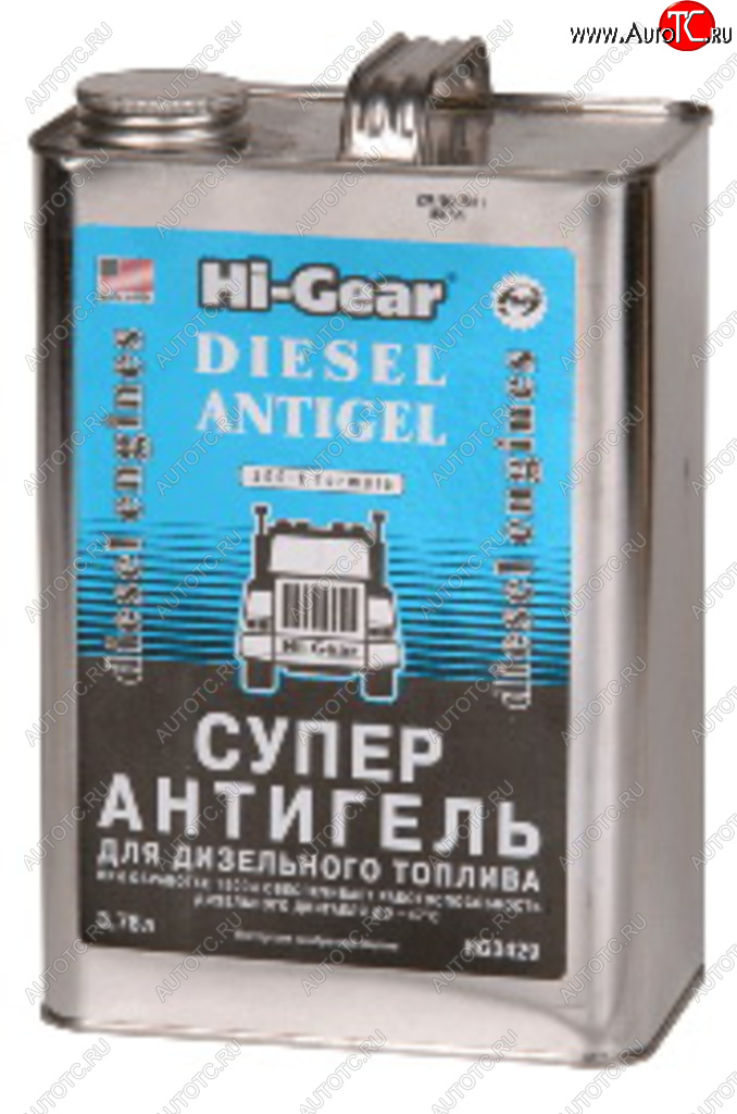6 949 р. Антигель дизельного топлива 3.78л на 1900л HI-GEAR HI-GEAR hg3429  с доставкой в г. Вологда