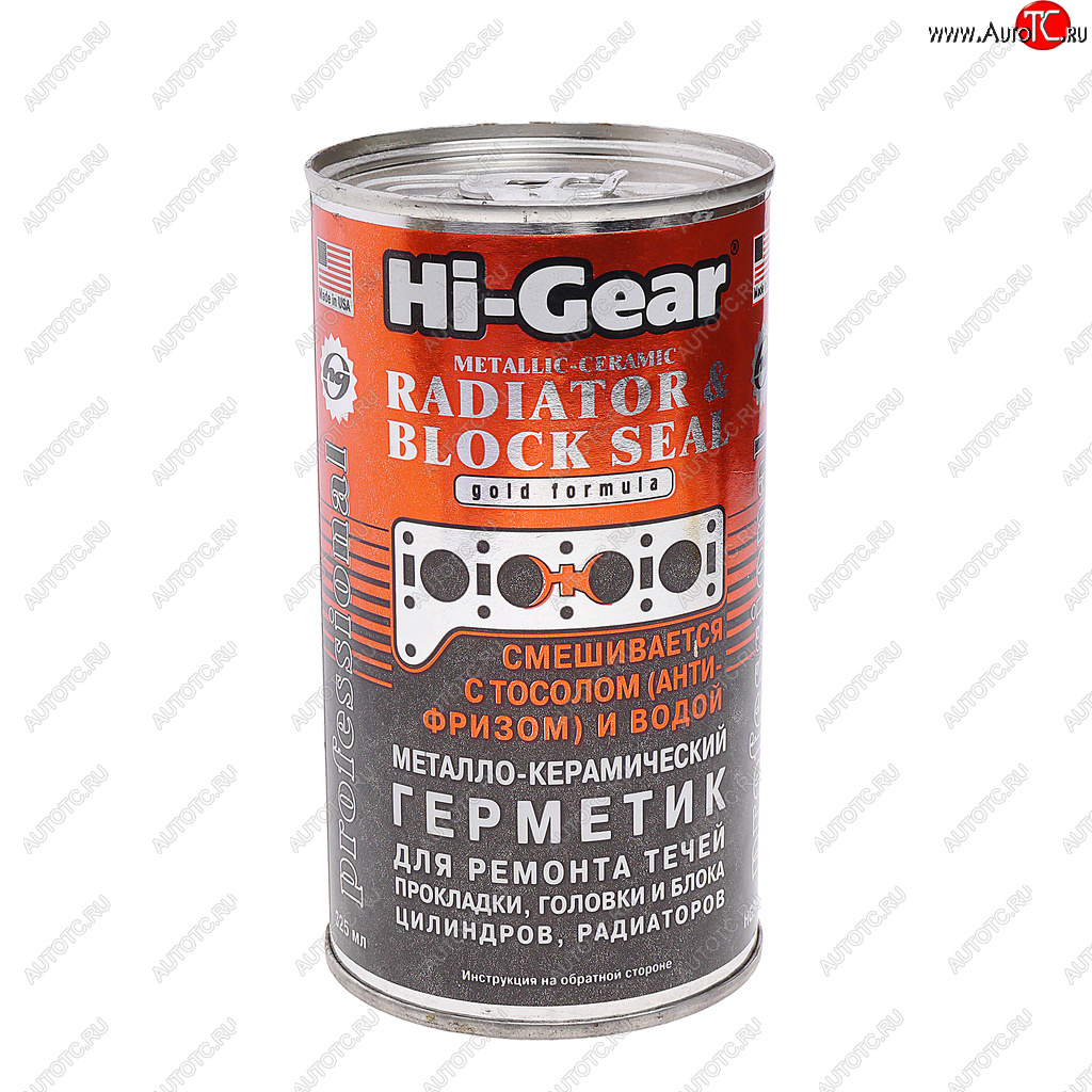 1 399 р. Герметик радиатора металлизированный 325мл HI-GEAR HI-GEAR hg9041  с доставкой в г. Вологда