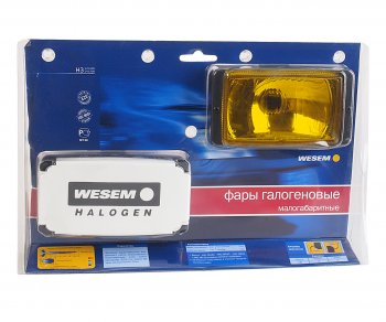 Фара дальнего света желтая 2шт. WESEM WESEM hmz083.31