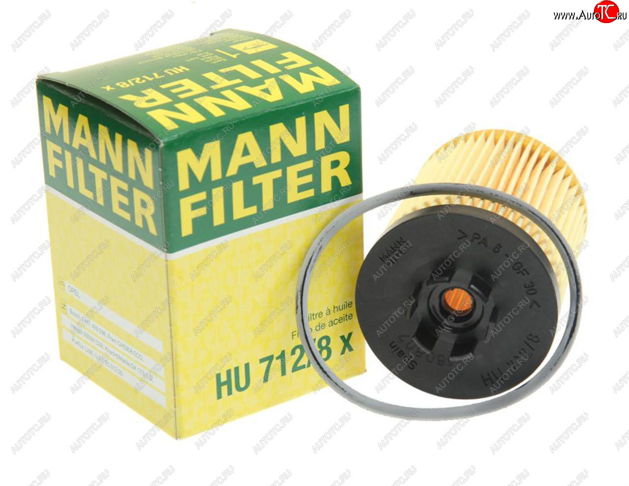 579 р. Фильтр масляный OPEL Corsa C,B,Astra H,C,Meriva (06-) (1.01.4) MANN MANN hu7128x  с доставкой в г. Вологда