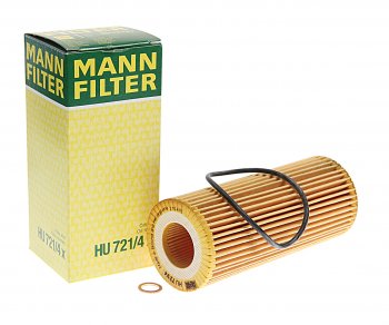 Фильтр масляный BMW 3 (E46,E90),5 (E60),X5 (E53) MANN MANN hu7214x