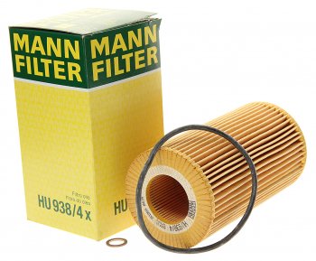 1 129 р. Фильтр масляный BMW 5 (E34,E39),7 (E32,E38),X5 (E53) MANN MANN hu9384x  с доставкой в г. Вологда. Увеличить фотографию 2