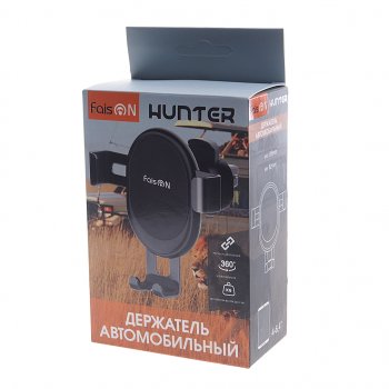 519 р. Держатель телефона на дефлектор FAISON FAISON hunter black  с доставкой в г. Вологда. Увеличить фотографию 3