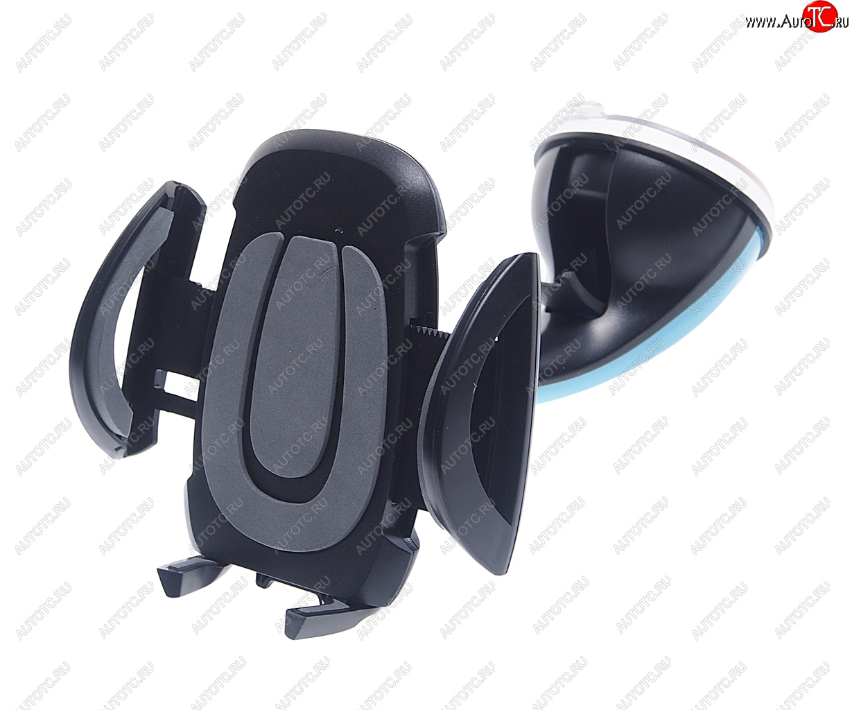 899 р. Держатель телефона универсальный 50-80мм SKYWAY SKYWAY hx-8013 blue  с доставкой в г. Вологда