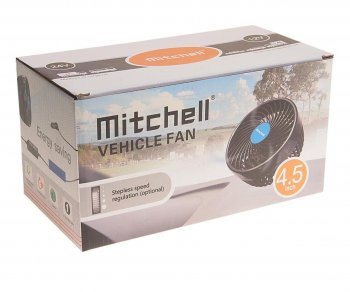 1 399 р. Вентилятор в салон 12V на прищепке синий MITCHELL MITCHELL hx-t601e dc12v blue  с доставкой в г. Вологда. Увеличить фотографию 3