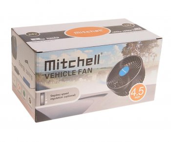 1 439 р. Вентилятор в салон 24V на присоске оранжевый MITCHELL MITCHELL hx-t702e dc24v orange  с доставкой в г. Вологда. Увеличить фотографию 3