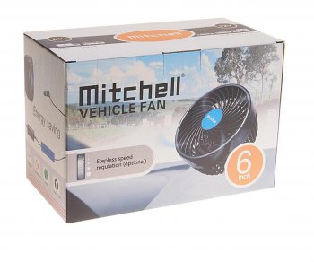 1 469 р. Вентилятор в салон 12V на присоске синий MITCHELL MITCHELL hx-t703e dc12v blue  с доставкой в г. Вологда. Увеличить фотографию 3