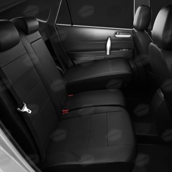 7 749 р. Авточехлы HYUNDAI Solaris(10-17) KIA Rio(11-17) задняя спинка 40х60 экокожа черные компл. AVTOLIDER AVTOLIDER hy15-0605-ec01  с доставкой в г. Вологда. Увеличить фотографию 6