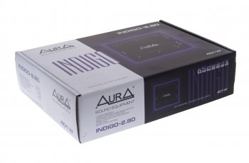 6 999 р. Усилитель автомобильный 2х80Вт AURA AURA indigo-2.80  с доставкой в г. Вологда. Увеличить фотографию 4