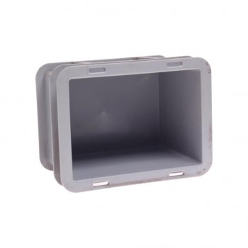 286 р. Ящик полимерный многооборотный 200х150х120мм серый IPLAST IPLAST ip-378727  с доставкой в г. Вологда. Увеличить фотографию 2
