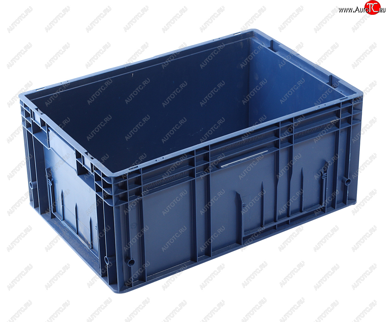 1 439 р. Ящик полимерный многооборотный 594х396х280мм синий IPLAST IPLAST ip-378844 IPLAST ip-378844  с доставкой в г. Вологда