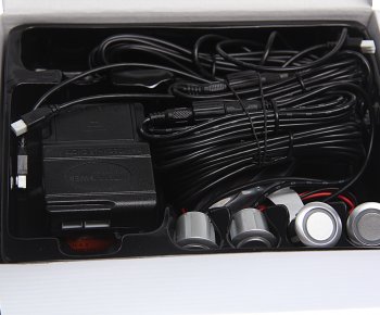 2 299 р. Датчик парковки d=19мм INTERPOWER INTERPOWER ip-415 (19mm) (4 датчика) silver  с доставкой в г. Вологда. Увеличить фотографию 3