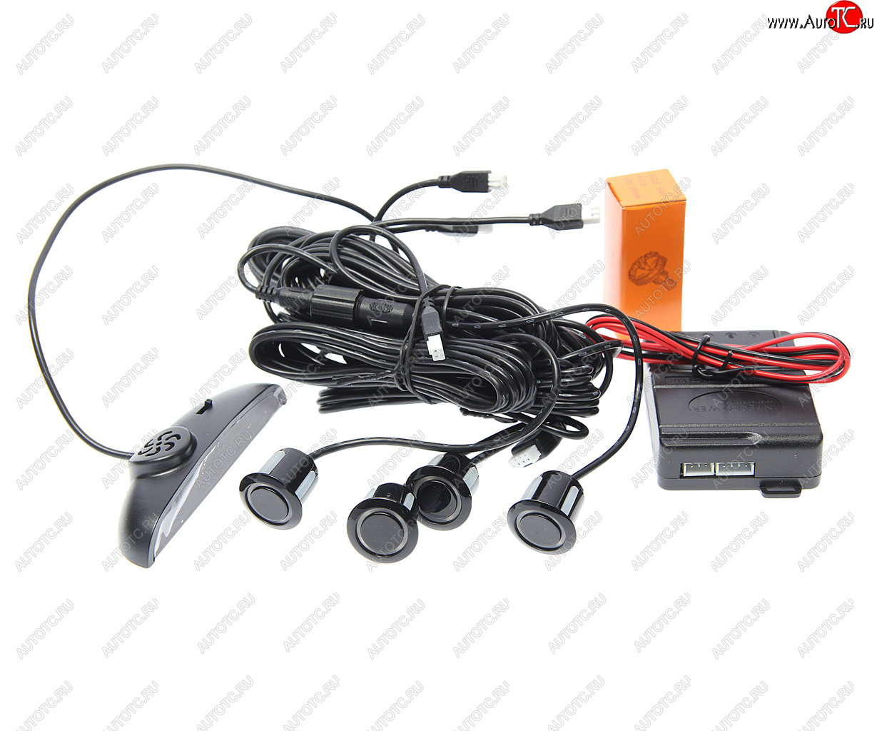 2 599 р. Датчик парковки d=19мм INTERPOWER INTERPOWER ip-430 black  с доставкой в г. Вологда