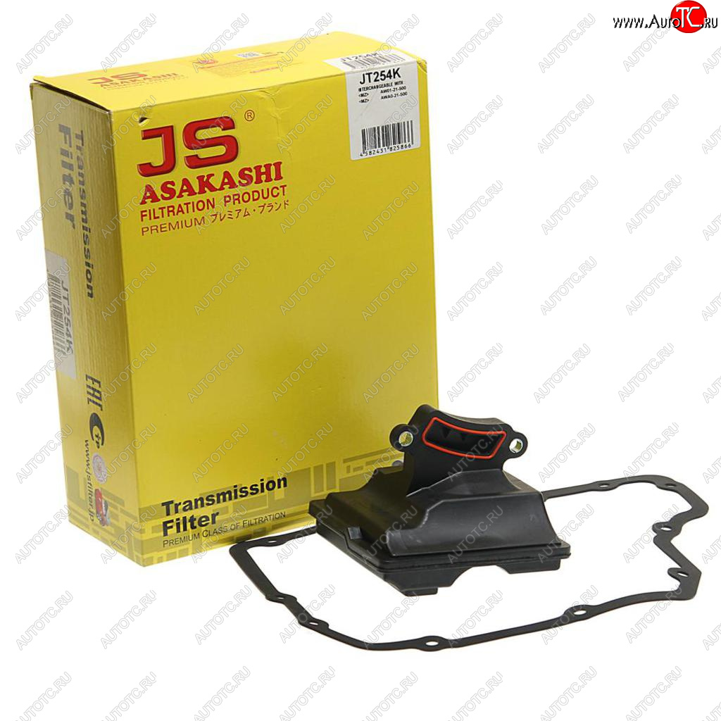 4 299 р. Фильтр масляный АКПП MAZDA CX-7 (09-) (с прокладкой) JS ASAKASHI JS ASAKASHI jt254k  с доставкой в г. Вологда
