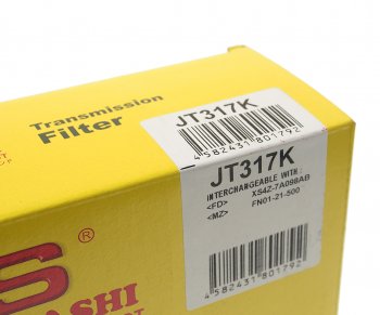 2 869 р. Фильтр масляный АКПП MAZDA 323 (00-),3 (06-) (с прокладкой) JS ASAKASHI JS ASAKASHI jt317k  с доставкой в г. Вологда. Увеличить фотографию 5