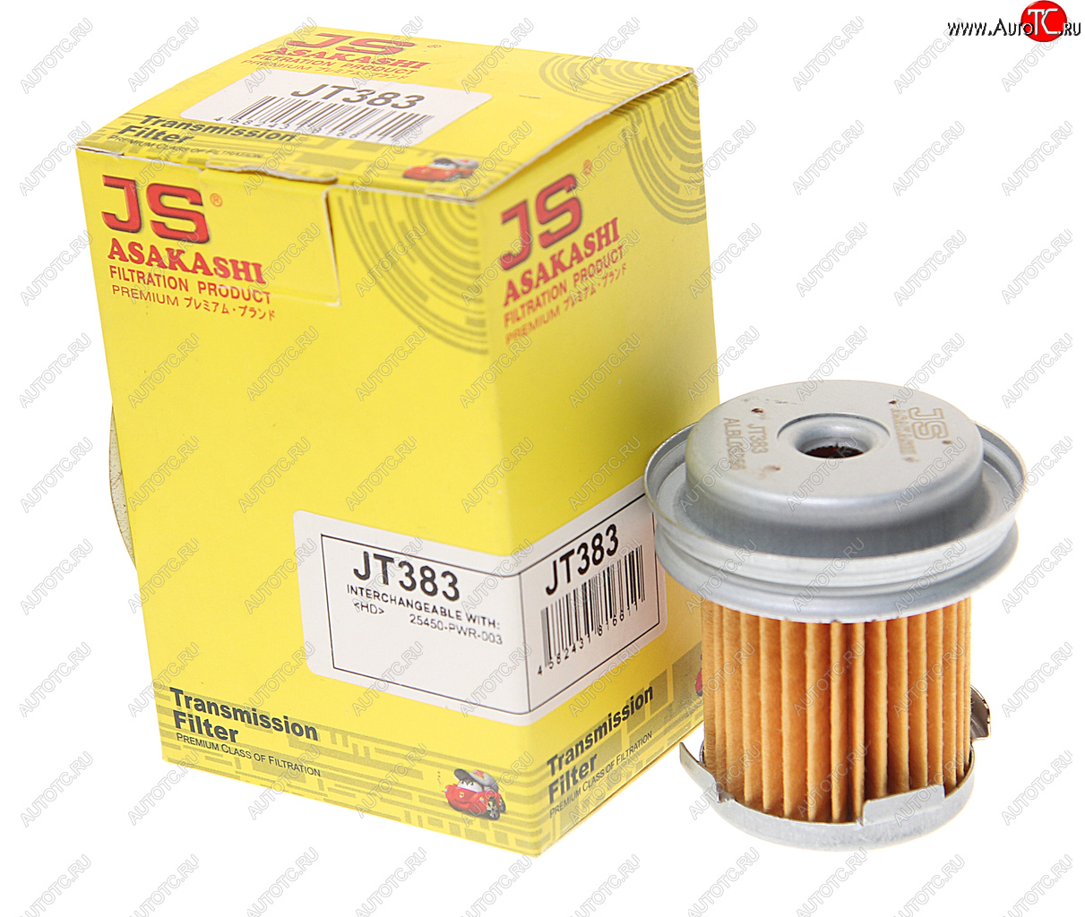 2 359 р. Фильтр масляный АКПП HONDA Jazz (02-08) JS ASAKASHI JS ASAKASHI jt383  с доставкой в г. Вологда
