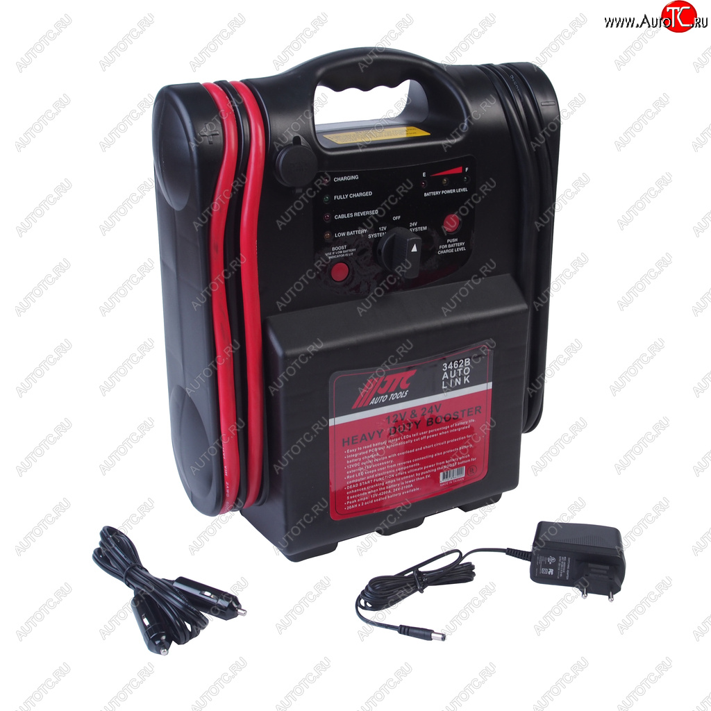 59 999 р. Устройство пусковое 12V 4200А 24V 2100А со встроенным аккумулятором 20Ач JTC JTC TOOLS CO., LTD jtc-3462b JTC TOOLS CO., LTD jtc-3462b  с доставкой в г. Вологда