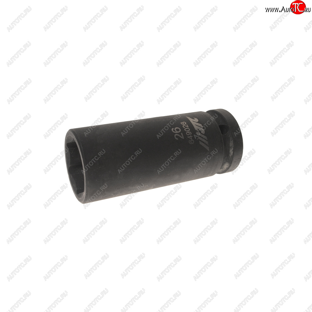 1 479 р. Головка торцевая 3/4 26мм ударная глубокая L=90мм JTC JTC TOOLS CO., LTD jtc-649026 JTC TOOLS CO., LTD jtc-649026  с доставкой в г. Вологда