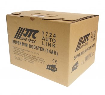 23 949 р. Устройство пусковое 12V 1200А 14000мА/ч мини JTC JTC TOOLS CO., LTD jtc-7724 JTC TOOLS CO., LTD jtc-7724  с доставкой в г. Вологда. Увеличить фотографию 6