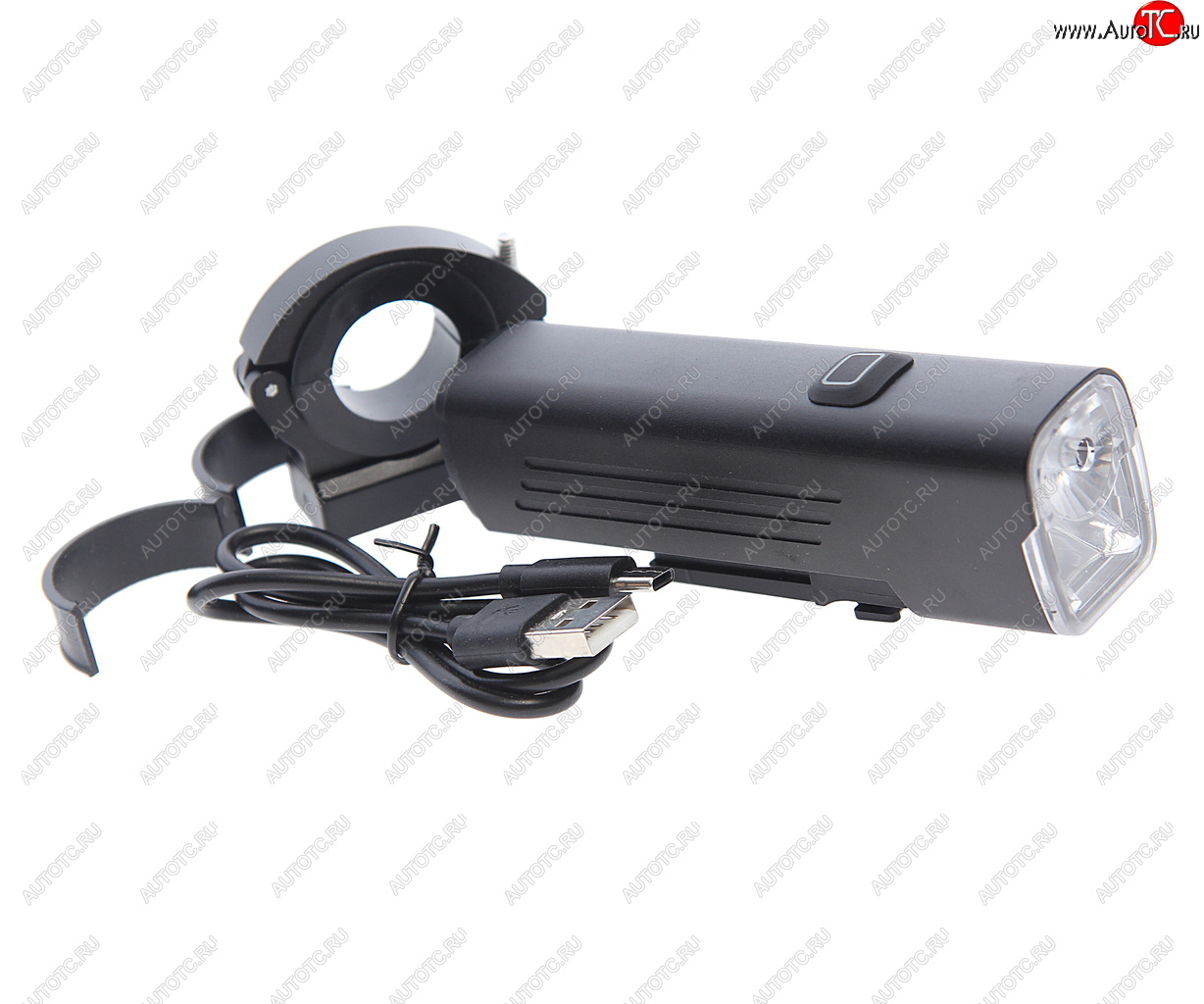 1 089 р. Фонарь велосипедный передний USB кабель с аккумулятором 1800mAh Cree Led RAPIDO RAPIDO jy-7025  с доставкой в г. Вологда