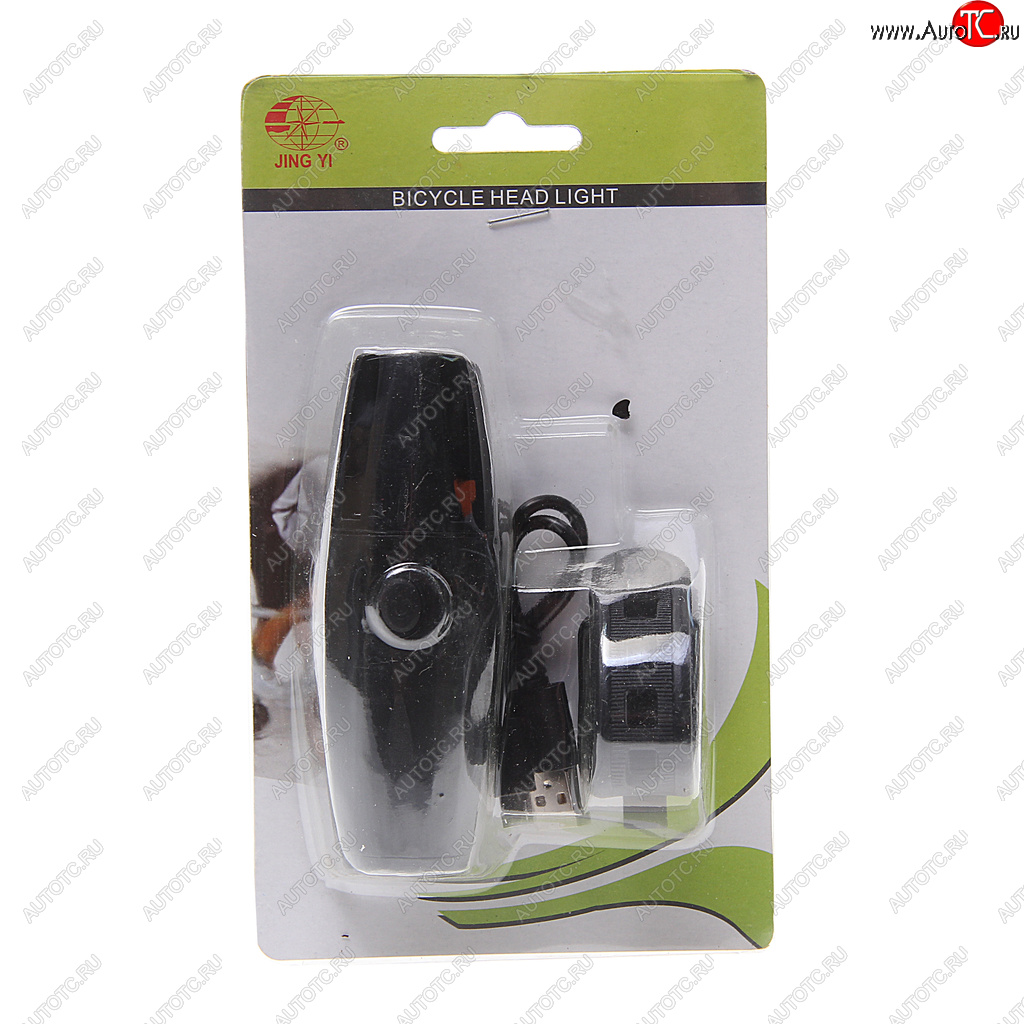 2 299 р. Фонарь велосипедный передний USB кабель с аккумулятором 2400mAh Cree XM-L Led NO NAME jy-7026  с доставкой в г. Вологда