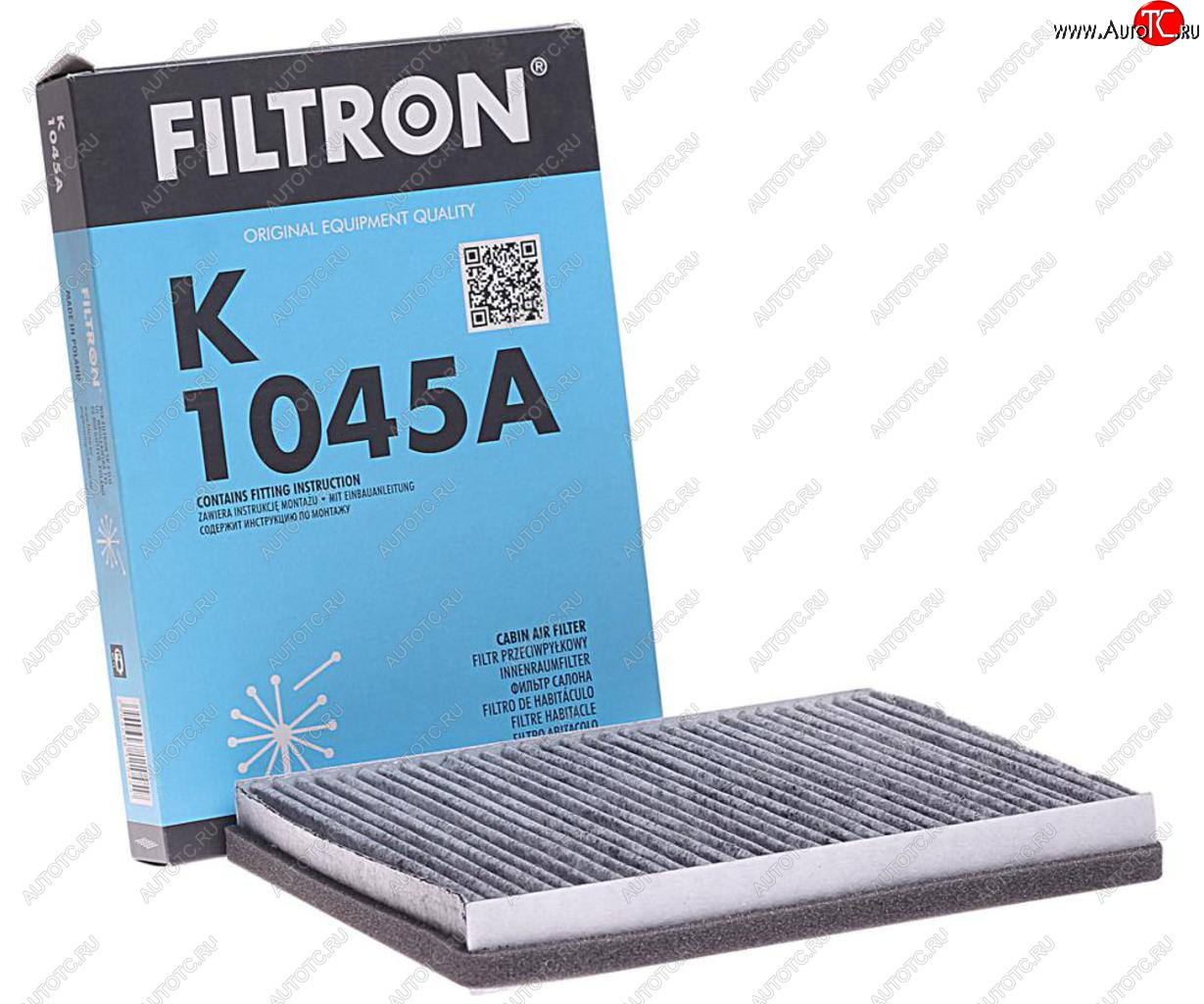 1 289 р. Фильтр воздушный салона VW Passat угольный FILTRON FILTRON k1045a  с доставкой в г. Вологда