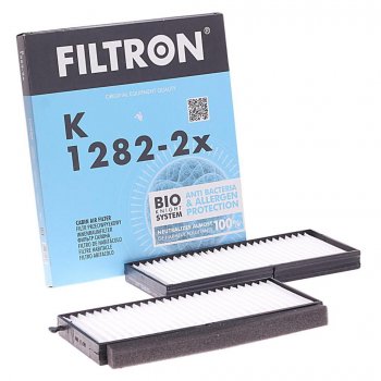 Фильтр воздушный салона KIA Spectra,Clarus,Shuma (2шт.) FILTRON FILTRON k1282-2x