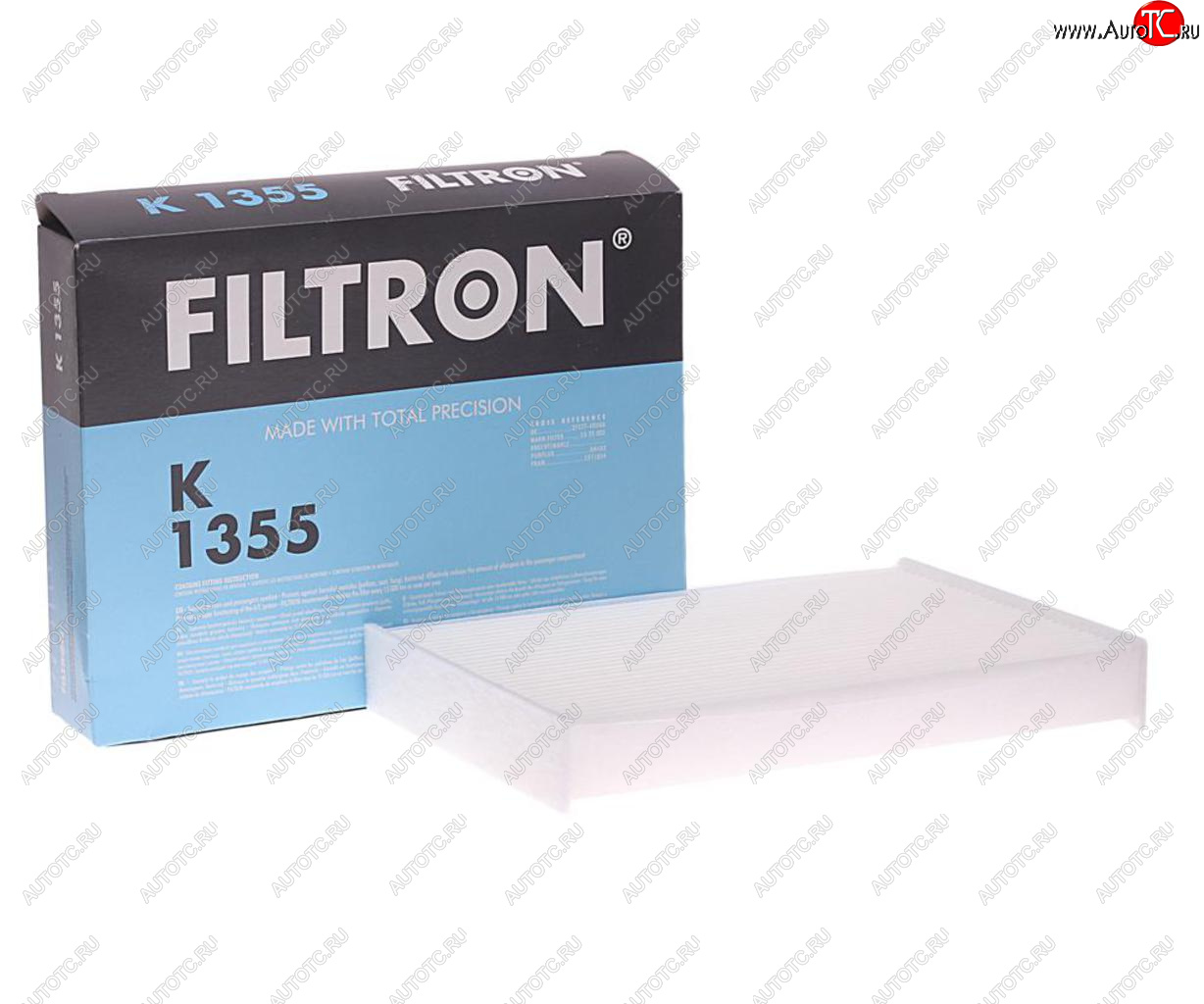 369 р. Фильтр воздушный салона NISSAN Qashqai (13-) FILTRON FILTRON k1355  с доставкой в г. Вологда