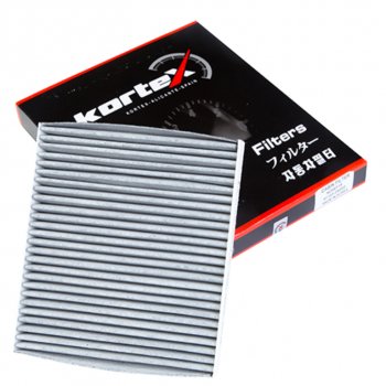 329 р. Фильтр воздушный салона KIA Soul (09-) угольный KORTEX KORTEX kc0031s  с доставкой в г. Вологда. Увеличить фотографию 2