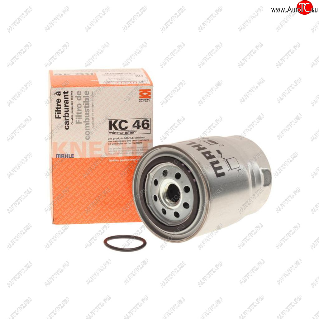 2 199 р. Фильтр топливный MITSUBISHI Pajero (91-) HYUNDAI Porter (2.5 TD) (замена на KC578D) MAHLE MAHLE kc46  с доставкой в г. Вологда