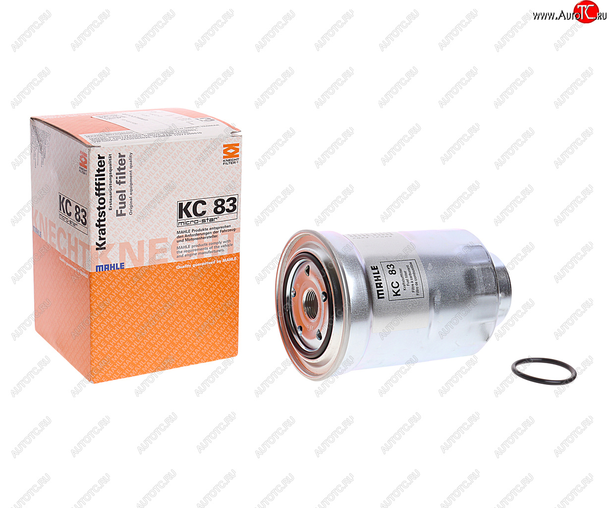 1 399 р. Фильтр топливный TOYOTA Land Cruiser 80,90,120 (80-07-),Hiace (84-06-) (DTDI) MAHLE MAHLE kc83d  с доставкой в г. Вологда