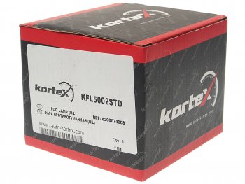1 549 р. Фара противотуманная FORD Transit (06-),Fiesta (06-) леваяправая KORTEX KORTEX kfl5002std  с доставкой в г. Вологда. Увеличить фотографию 3