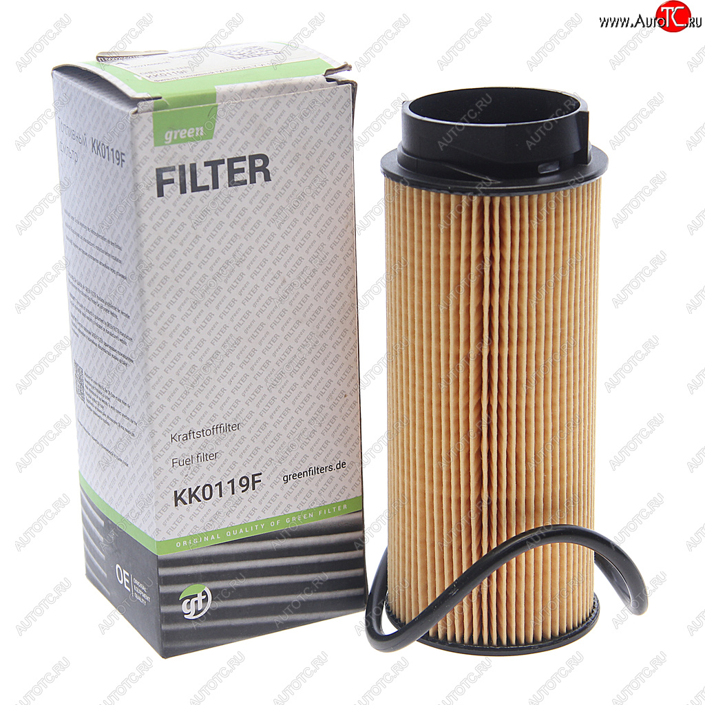 1 279 р. Фильтр топливный IVECO Daily (05-) GREEN FILTER GREEN FILTER kk0119f GREEN FILTER kk0119f  с доставкой в г. Вологда