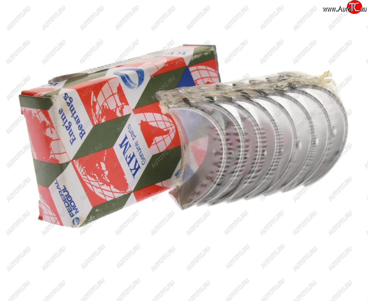 2 589 р. Вкладыши KIA Spectra,Sephia (97-) (1.5) (DOHC) шатунные d+0.50 комплект (8шт.) KFM KFM kk1y0-11sfx  с доставкой в г. Вологда