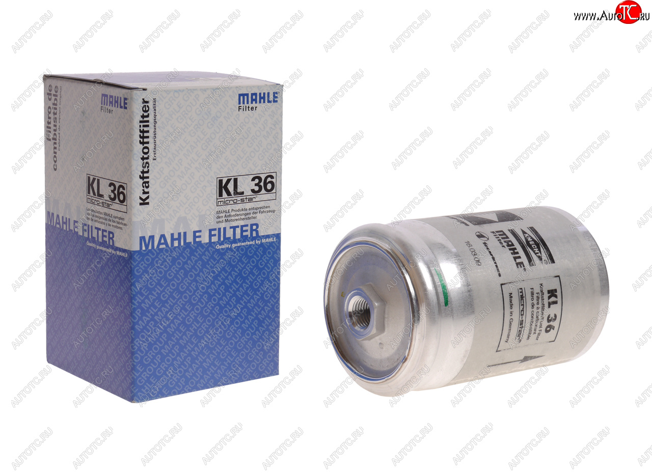 2 449 р. Фильтр топливный VW Passat (00-) AUDI 80 (-94) A4,A6,A8 (-05) MAHLE MAHLE kl36  с доставкой в г. Вологда