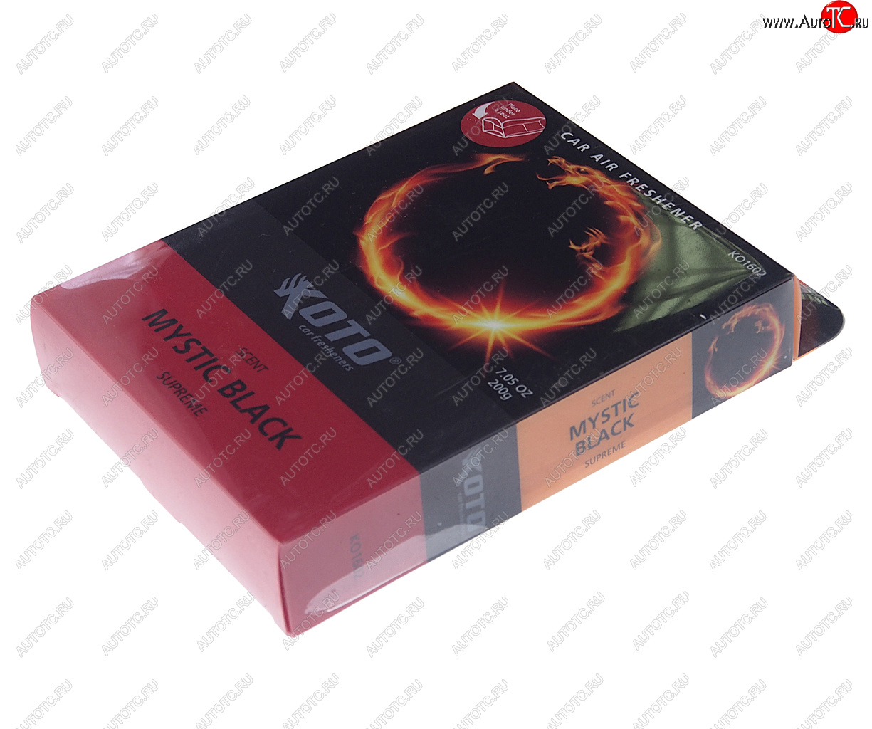 619 р. Ароматизатор под сиденье гелевый (Mystic Black) 180г Supreme KOTO KOTO ko1602  с доставкой в г. Вологда