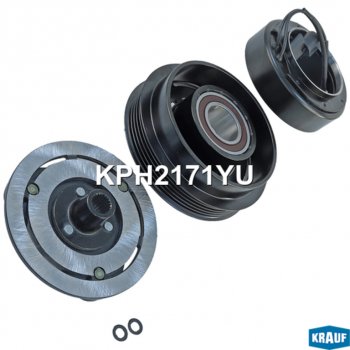 7 899 р. Шкив HYUNDAI Sonata 5 компрессора кондиционера KRAUF KRAUF kph2171yu  с доставкой в г. Вологда. Увеличить фотографию 4