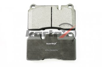 1 699 р. Колодки тормозные передние (4шт.) KORTEX Land Rover Range Rover Sport 2 L494 дорестайлинг (2013-2017)  с доставкой в г. Вологда. Увеличить фотографию 2