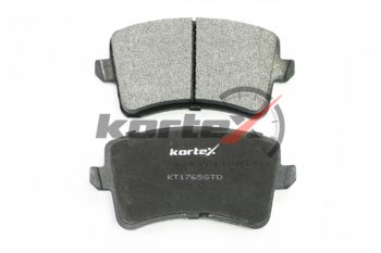 1 579 р. Колодки тормозные задние (4шт.) KORTEX Audi A4 B8 дорестайлинг, седан (2007-2011)  с доставкой в г. Вологда. Увеличить фотографию 2