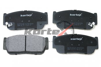 869 р. Колодки тормозные задние (4шт.) KORTEX SSANGYONG Kyron дорестайлинг (2005-2007)  с доставкой в г. Вологда. Увеличить фотографию 4