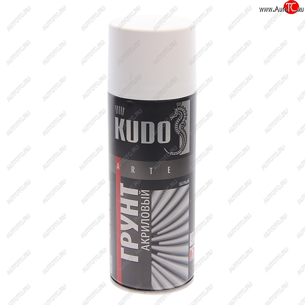 299 р. Грунт белый акриловый 520мл KUDO KUDO ku-2104  с доставкой в г. Вологда