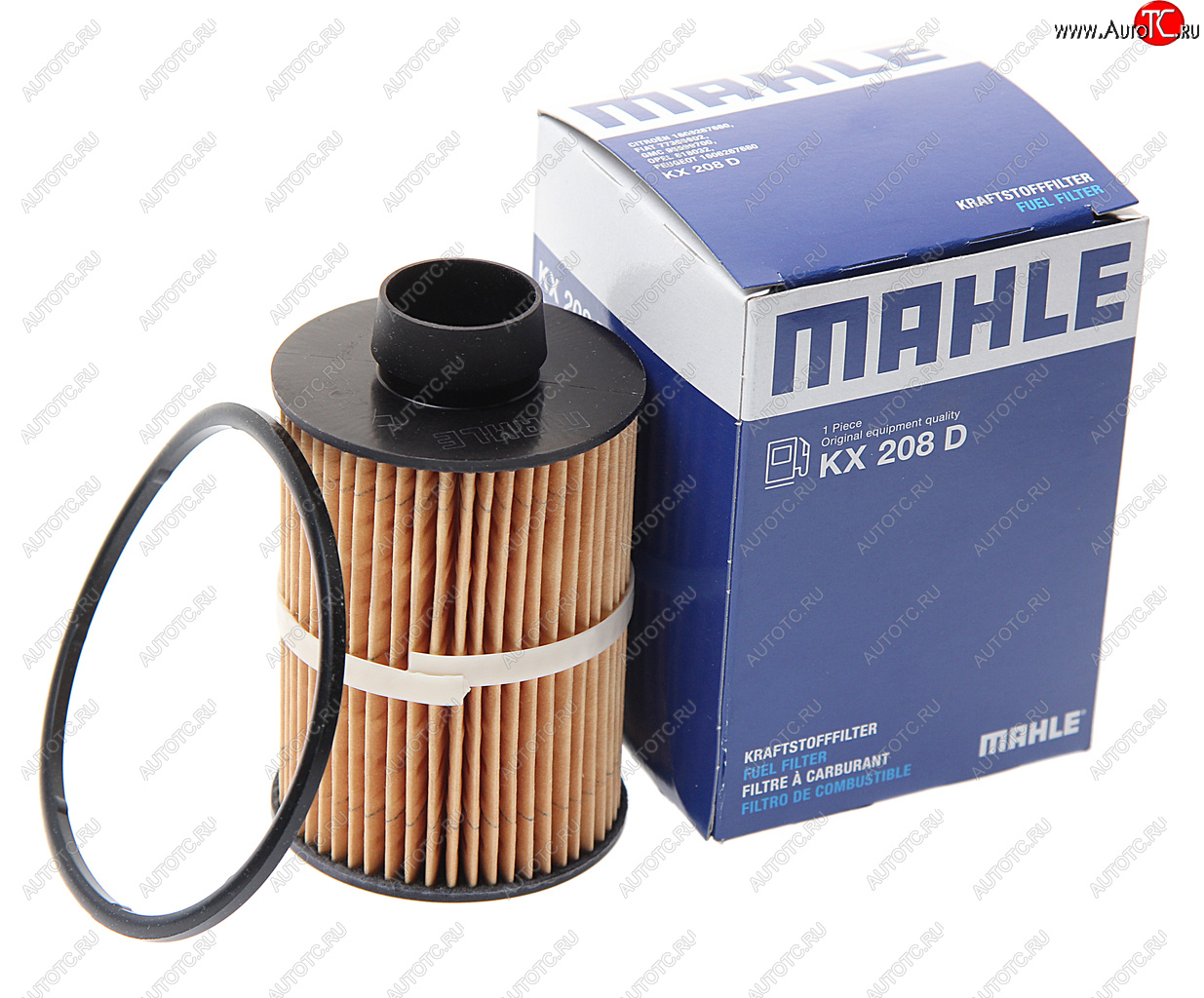 1 589 р. Фильтр топливный CHEVROLET Captiva OPEL Corsa PEUGEOT Boxer CITROEN Jumper FIAT Ducato MAHLE MAHLE kx208d  с доставкой в г. Вологда