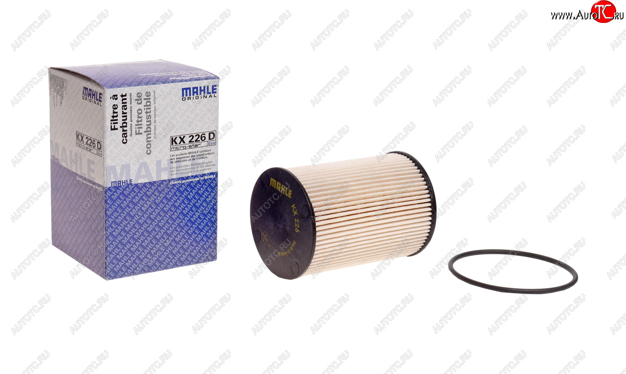 2 999 р. Фильтр топливный VOLVO S60 (01-09),S80,V70 (01-07),XC70 (02-07),XC90 (02-14) MAHLE MAHLE kx226d  с доставкой в г. Вологда