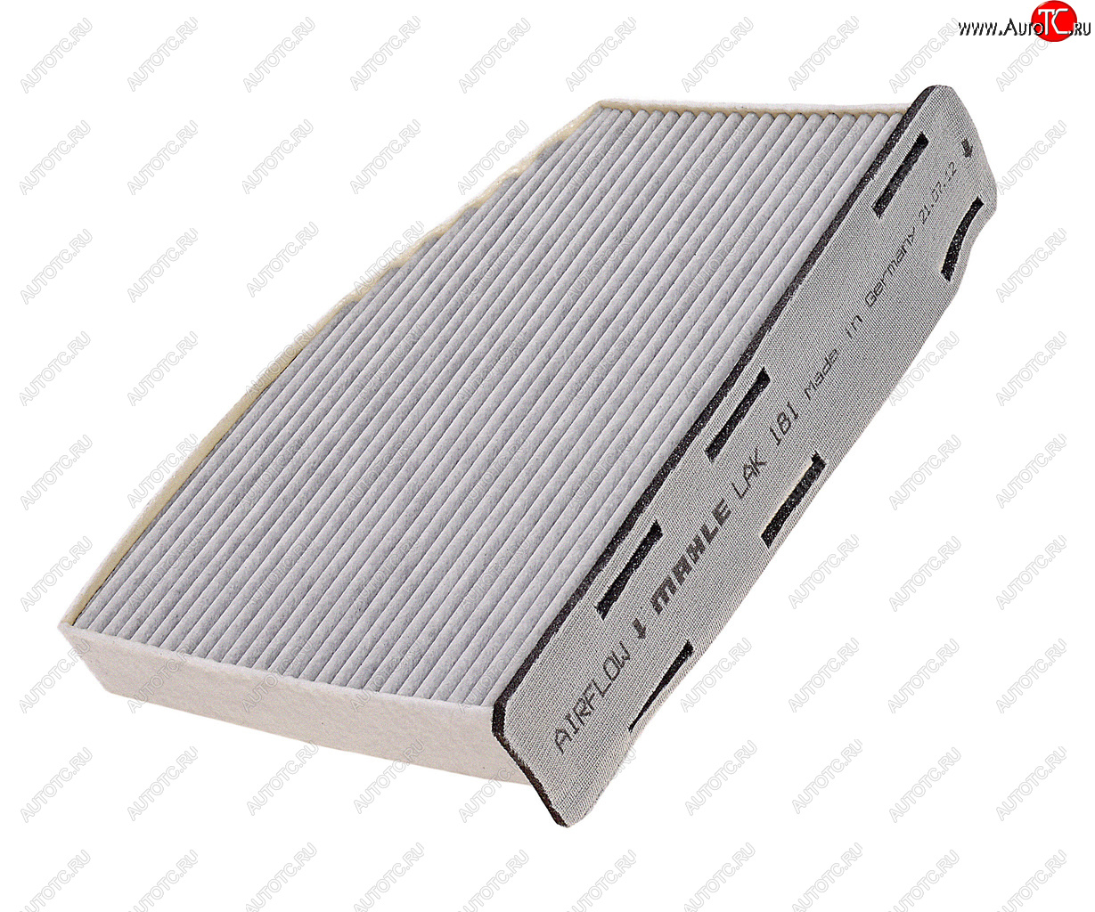 2 089 р. Фильтр воздушный салона VW Golf 5,Passat 6,Jetta 3 AUDI A3 SKODA Octavia (04-) угольный MAHLE MAHLE lak181  с доставкой в г. Вологда