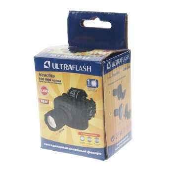 419 р. Фонарь налобный ULTRAFLASH ULTRAFLASH led5354  с доставкой в г. Вологда. Увеличить фотографию 3