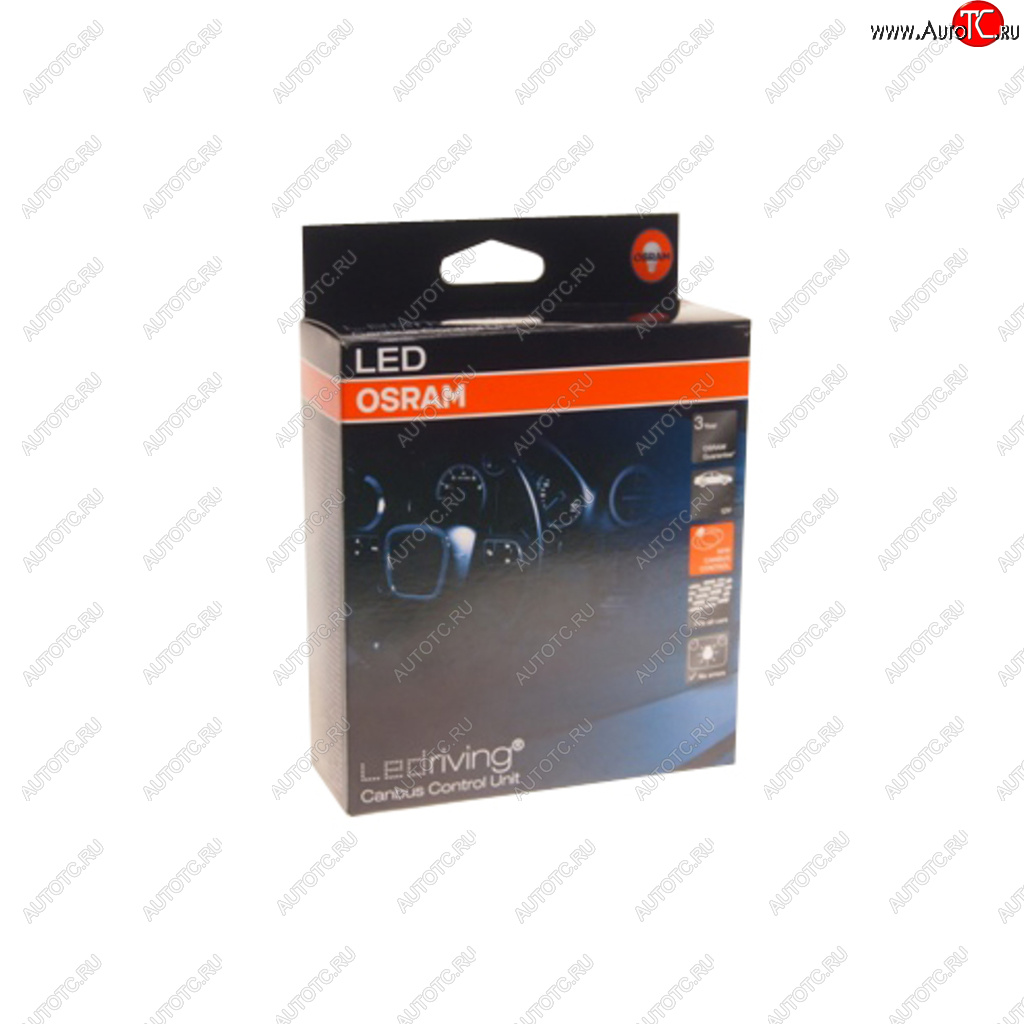 2 799 р. Блок эмуляции ламп светодиодных (обманка) 12V 50W универсальный разъем 2шт. Canbus OSRAM OSRAM ledcbctrl103  с доставкой в г. Вологда