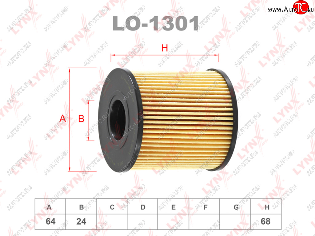 399 р. Фильтр масляный PEUGEOT Boxer CITROEN Jumper FIAT Ducato FORD Transit (06-),Mondeo LYNX LYNX lo1301  с доставкой в г. Вологда