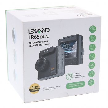 4 799 р. Видеорегистратор LEXAND LEXAND lr65 dual  с доставкой в г. Вологда. Увеличить фотографию 5