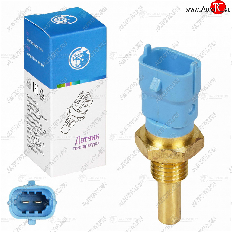 399 р. Датчик температуры ГАЗ дв.40524 ЕВРО-3 LUZAR LUZAR ls03425  с доставкой в г. Вологда
