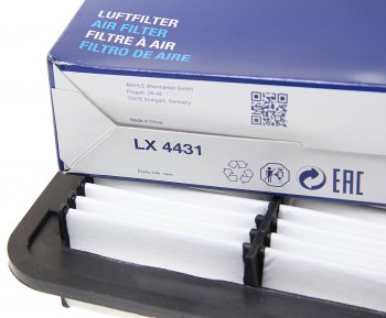 2 589 р. Фильтр воздушный MITSUBISHI ASX,Grandis (04-),Outlander (12-) MAHLE MAHLE lx4431  с доставкой в г. Вологда. Увеличить фотографию 2